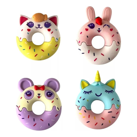 Goma De Borrar Colours 26602 Donuts Donas Animalitos En Caja Surtido