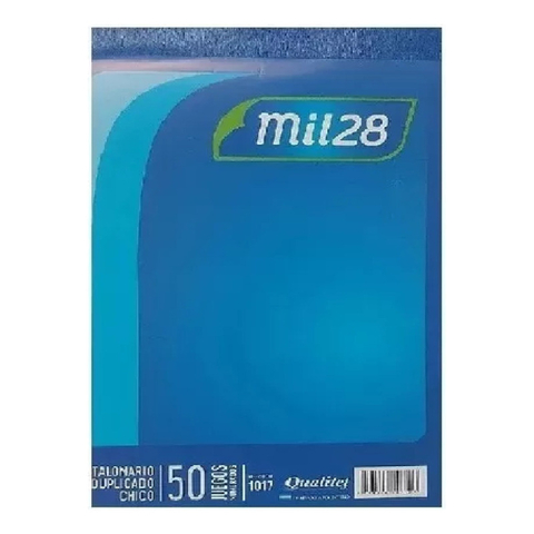 Talonario Mil28 1028 Presupuesto Duplicado Chico 1017