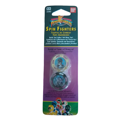 Spin Fighters Power Rangers Tops Guerreros Discos Bandai