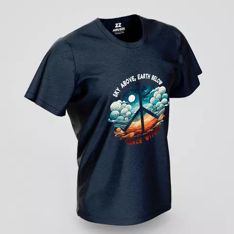 Camisa Masculina Paz e Amor