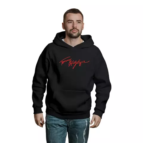 Blusa Moletom Tommy Hilfiger Com Capuz Premium