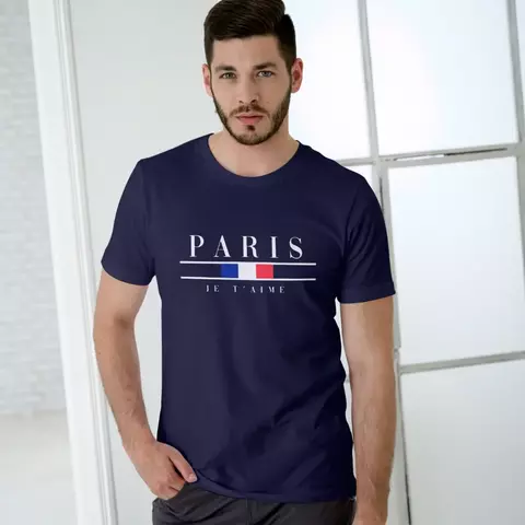Camisa Paris Je T'aime