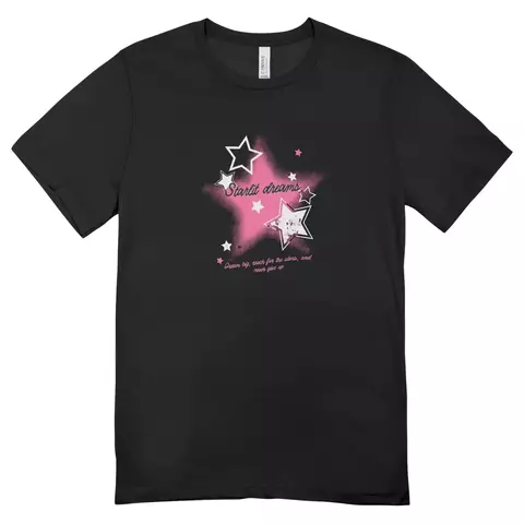 Camisa Feminina Baby Look Starlit Dreams