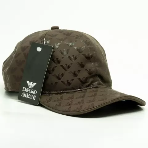 Boné Preto Masculino Emporio Armani Estilo Urbano Elegante