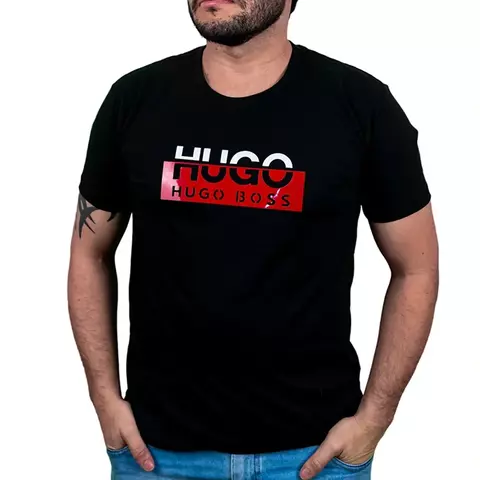 Camiseta Hugo Boss Masculina em Algodão Premium Sofisticada