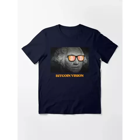 Camisa Bitcoin Vision D3 Streetwear para Entusiastas de Cripto