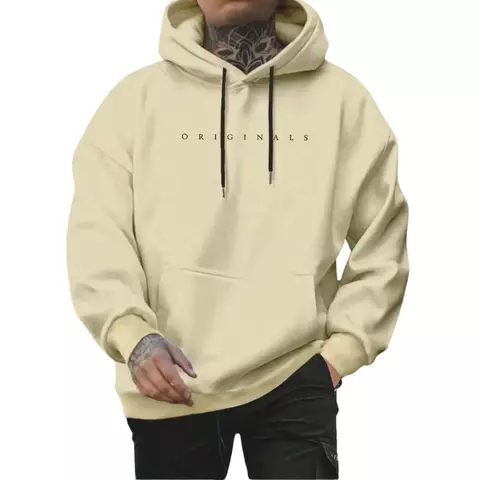 Blusa Moletom Masculina Originals Canguru Estilo Urbano