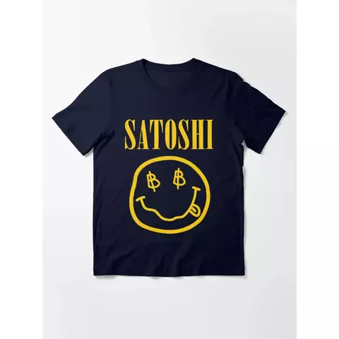 Camisa Satoshi Crypto D3: Estilo Masculino e Criptomoedas
