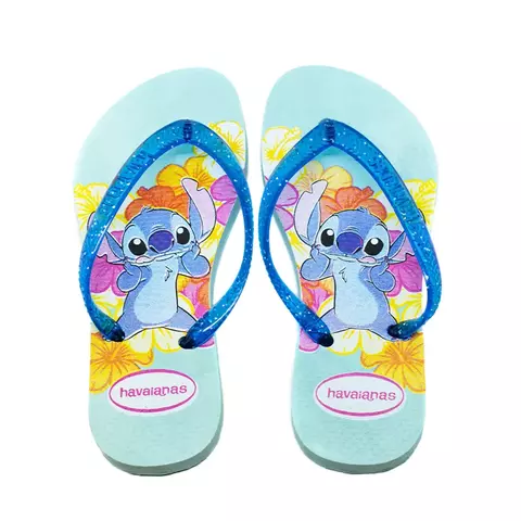 Chinelo Infantil Menina Havaianas Stitch