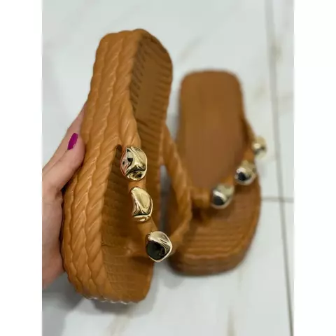 Chinelo Feminino Nuvem Plataforma Marrocos