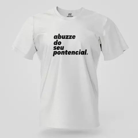 Camiseta Masculina Abuzze Potencialize Original