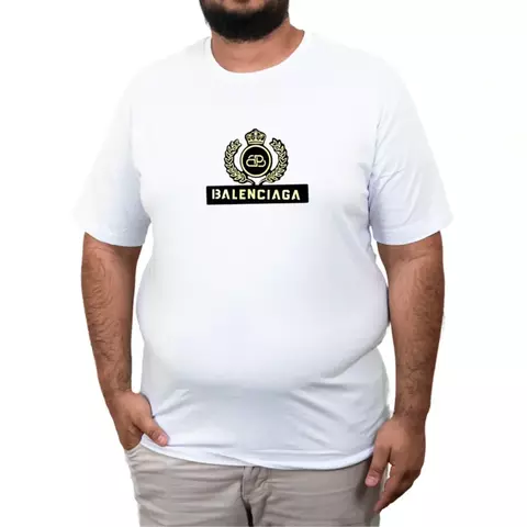 Camiseta Plus Size Balenciaga Premium
