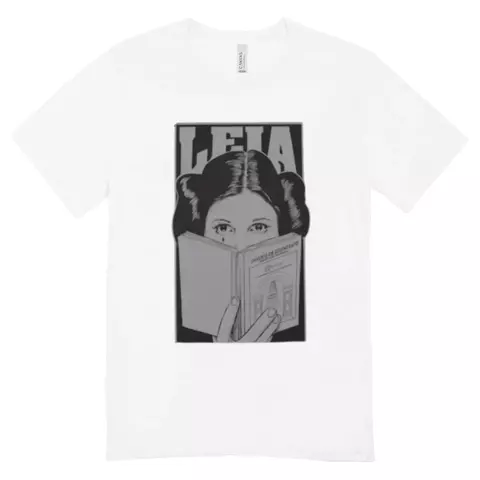 Camisa Feminina Baby Look Leia