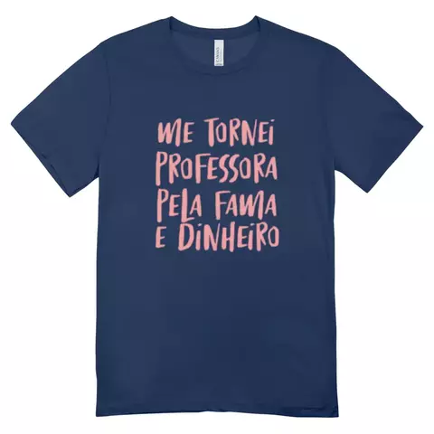 Camisa Feminina Baby Look A Professora