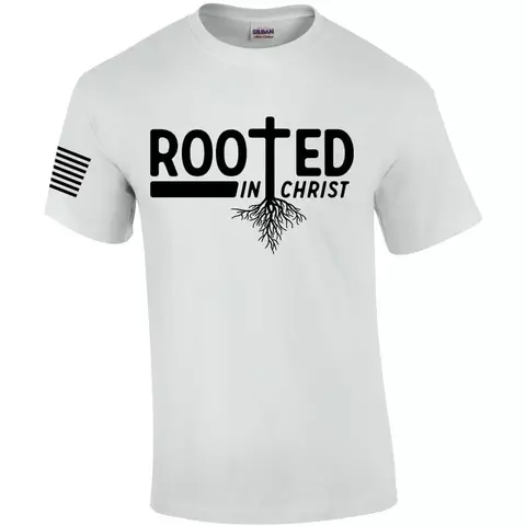 Camisa Rooted In Christ