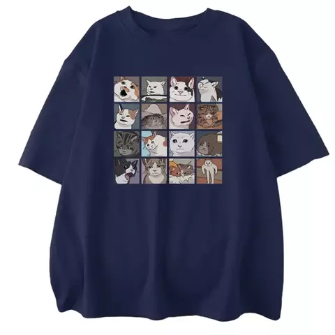 Camisa Gato Memes