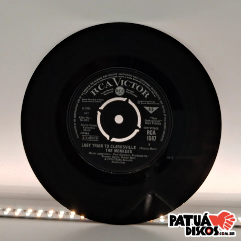 The Monkees - Last Train To Clarksville - 7"