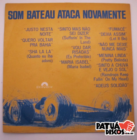 Orquestra Som Bateau - Som Bateau Ataca Novamente - LP