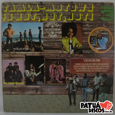 Vários Artistas - Tamla-Motown Is Hot, Hot, Hot! Volume 3 - LP