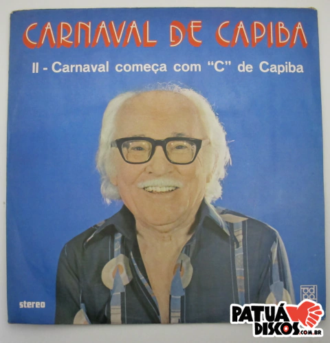 Capiba - Carnaval De Capiba II - Carnaval Começa Com "C" De Capiba - LP