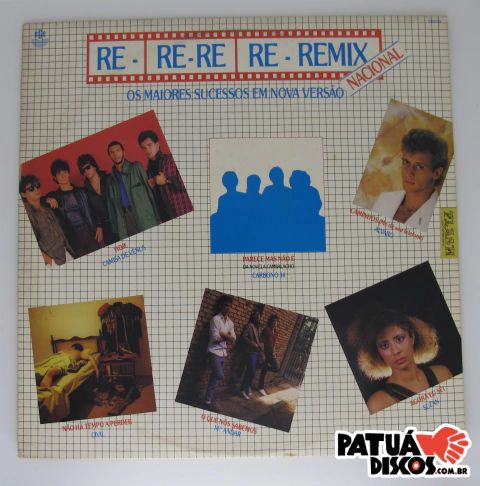 Vários Artistas - Re - Re-Re - Re-Remix Nacional - Os Maiores Sucessos Em Nova Versão - LP