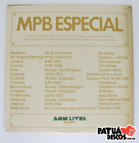 Vários Artistas - MPB Especial - LP