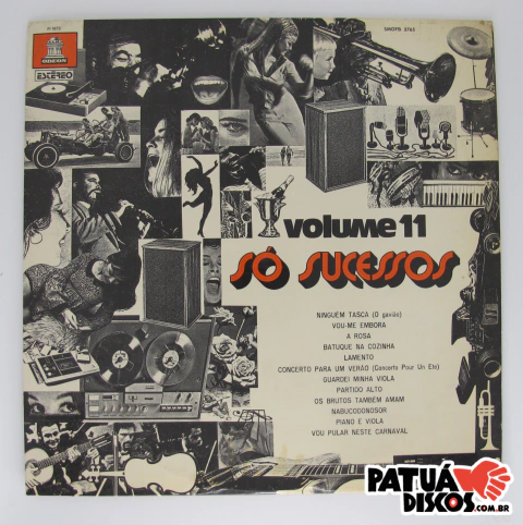 Vários Artistas - Só Sucessos Volume 11 - LP