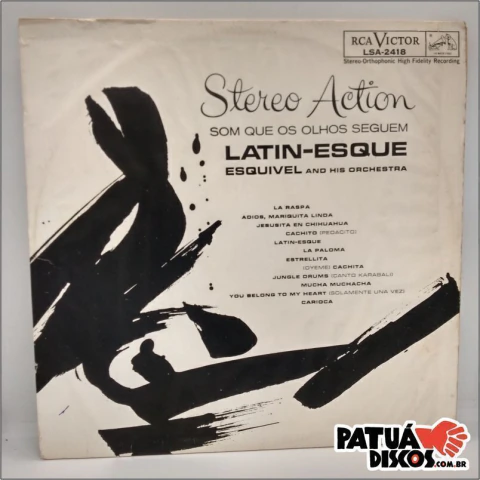 Esquivel And His Orchestra - Latin-Esque - LP