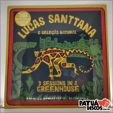 Lucas Santtana E Seleção Natural - 3 Sessions In A Greenhouse - LP