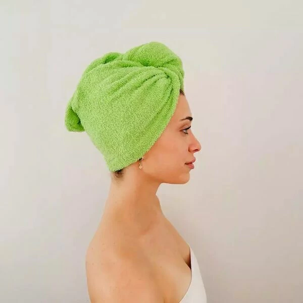 Turbante de Toalla - City Blanco