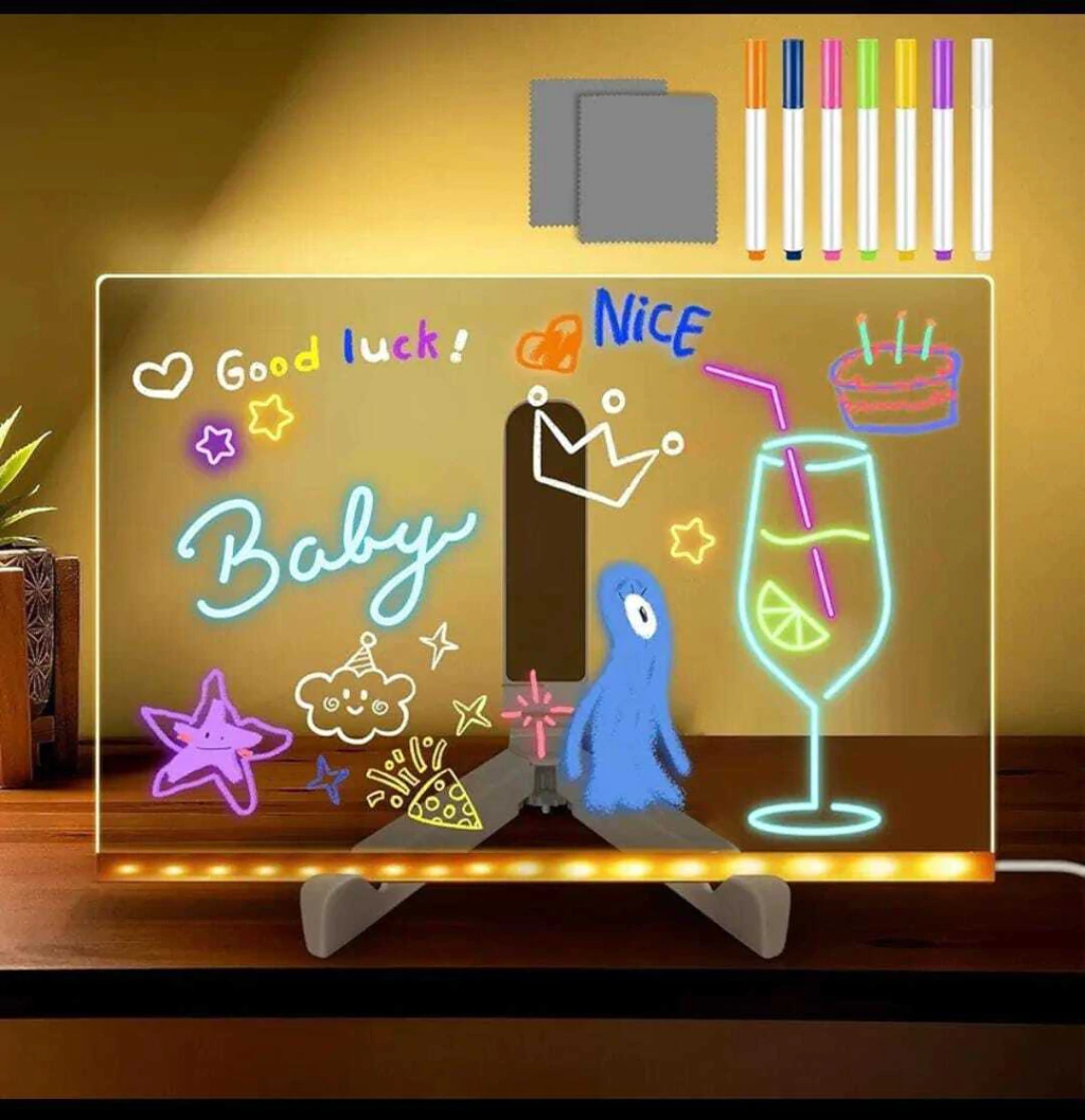 Pizarra LED neon usb 30 × 20