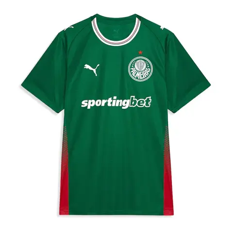 Camisa Palmeiras I Home 26/27 Torcedor Masculina - Verde
