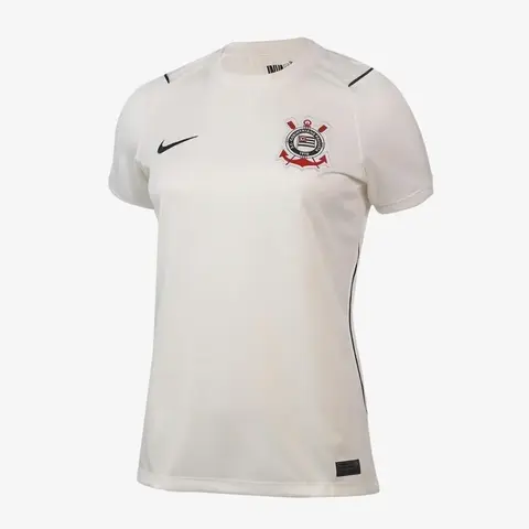 Camisa Corinthians Home 26/27 Torcedor Feminina - Branco