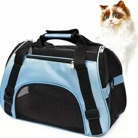 Bolsa portátil para transporte de cães e gatos, bolsa de viagem para animais de estimação