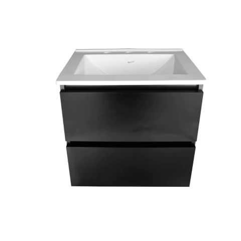 VANITORY COLGANTE 2 CAJONES DE 60 CM WENGUE