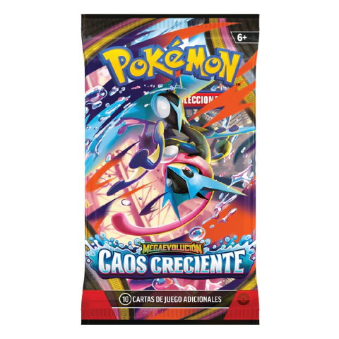 Pokémon Cartas Tcg Mega Evolución Caos Creciente Sobre Español