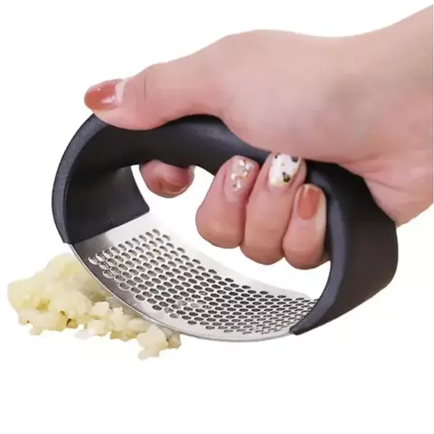 Prensa de alho em aço inoxidável, triturador manual de alho picado, corte de alho, ferramentas para frutas e vegetais, aparelho de cozinha
