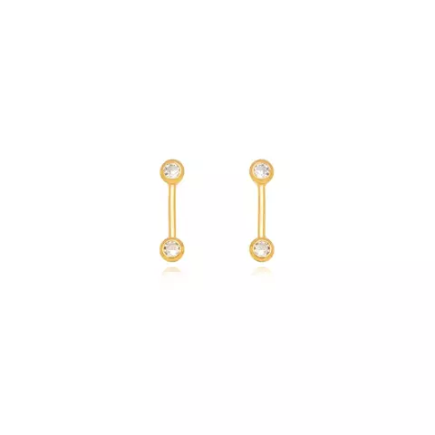 Brinco Semijoia Micro Zircônia