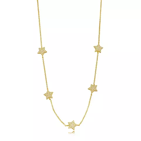 Choker Semijoia Estrela Micro Zircônia