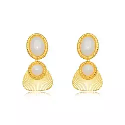 Brinco Semijoia Esmaltado Liso