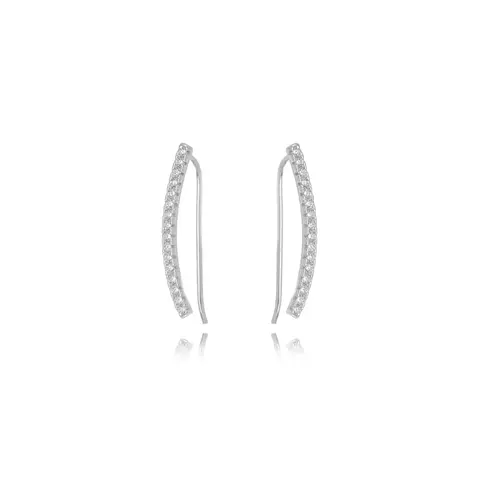 Brinco Semijoia Micro Zircônia