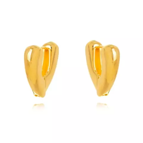 Brinco Semijoia Argola Liso - Ouro