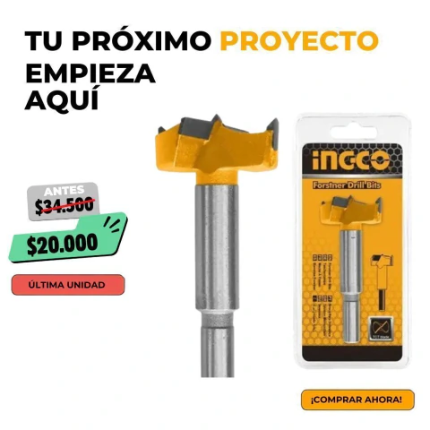 MECHA PARA BISAGRA Forstner