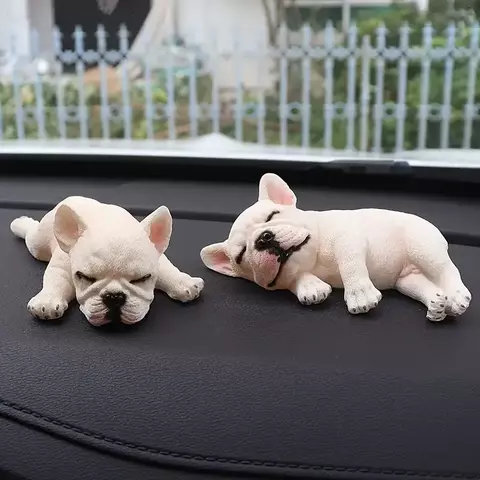 Cachorrinhos Colecionáveis de Bulldog Francês Clássico