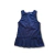 Vestido sin mangas de vestir azul marino- US polo Assn