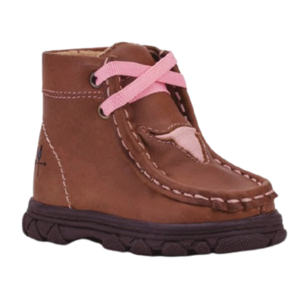 DESTROYER BEBÊ TÊNIS FÓSSIL CARAMELO BORDADO