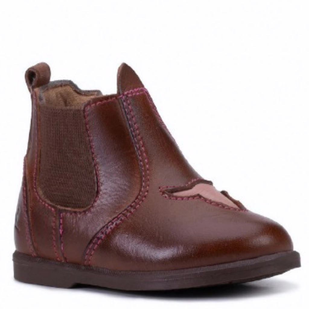 BOTINA INFANTIL LATEGO PINHÃO FEMININA