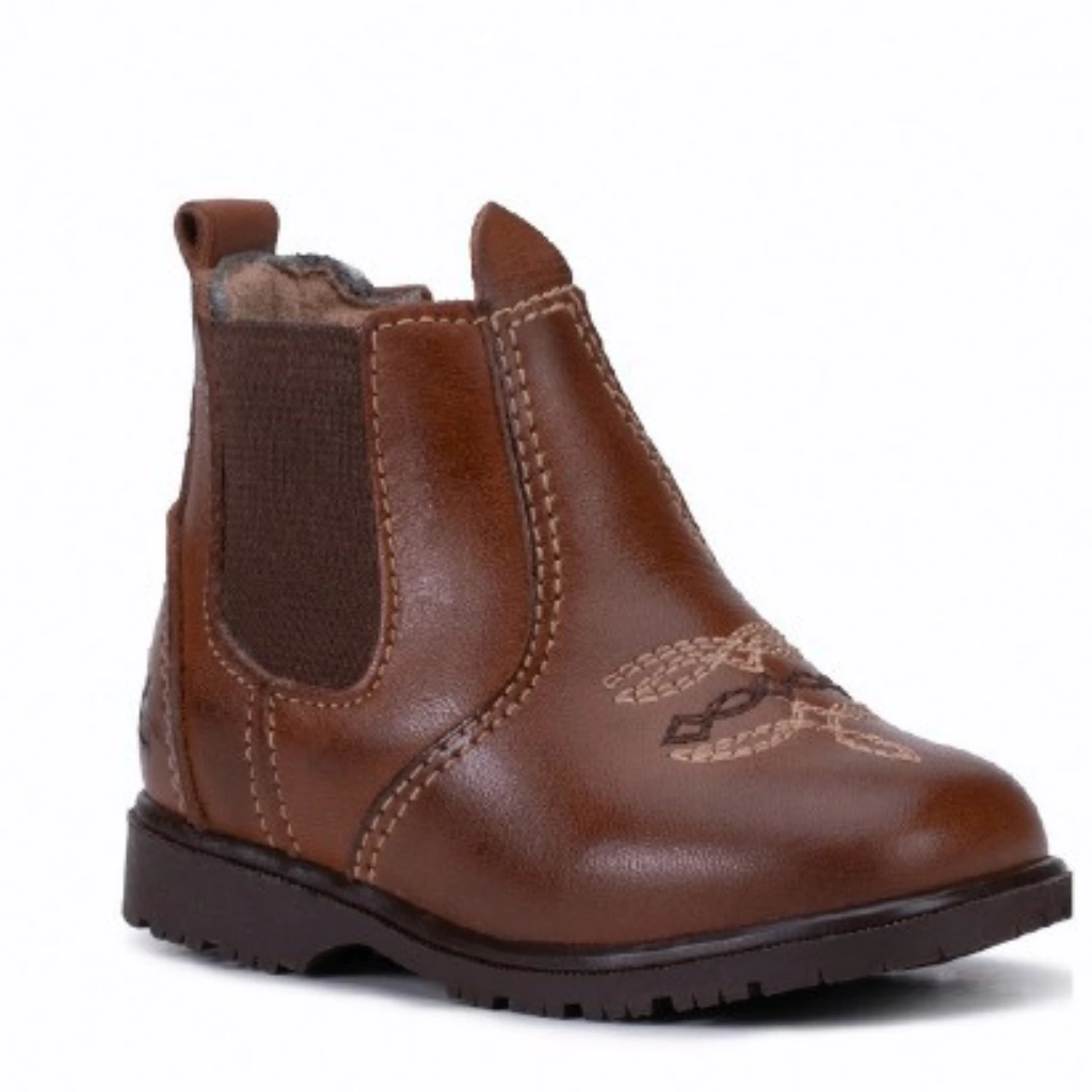 BOTINA INFANTIL LATEGO PINHÃO MASCULINA