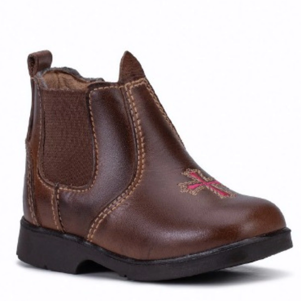 BOTINA INFANTIL LATEGO CASTANHO