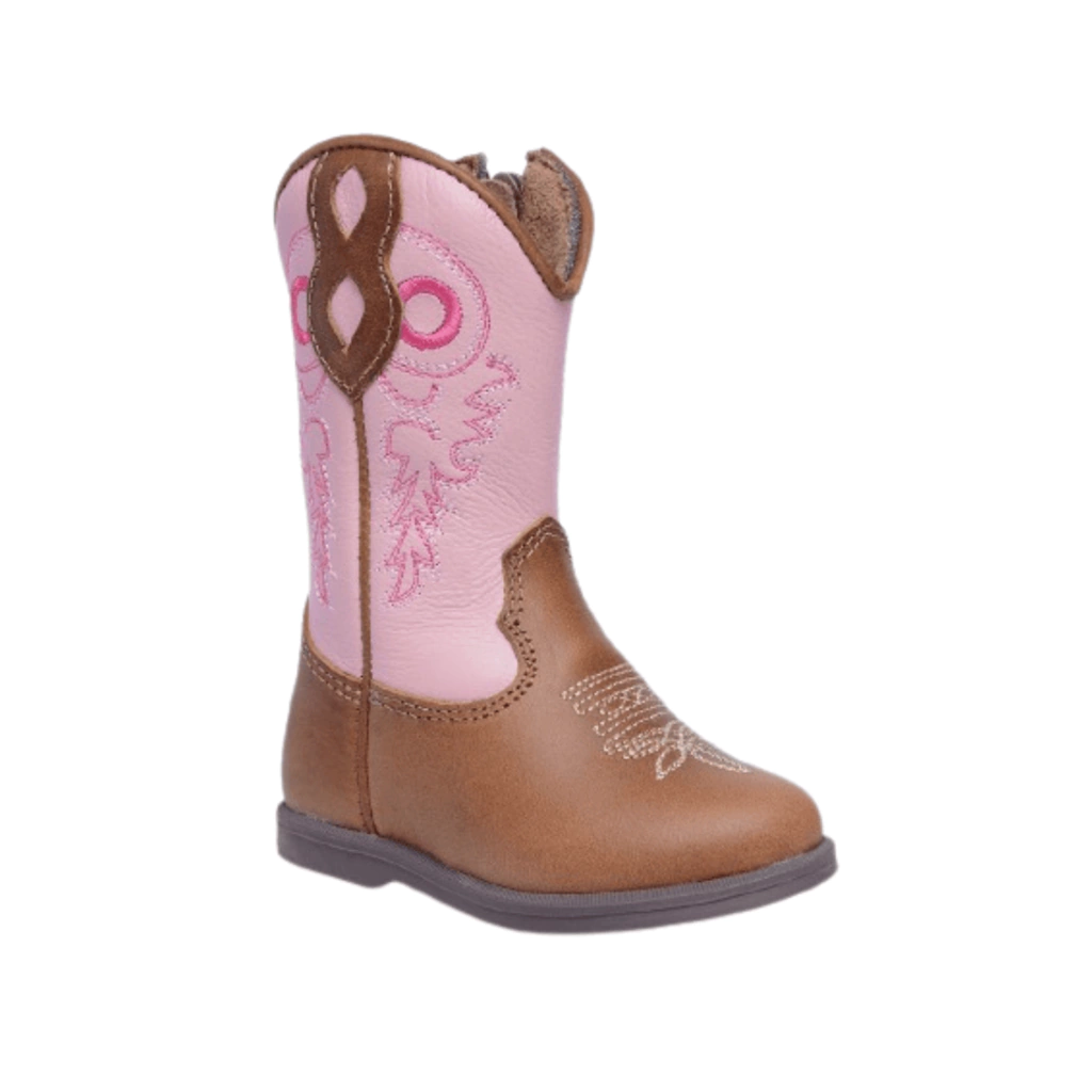 BOTA TEXANA JUVENIL FEMININA FÓSSIL CARAMELO